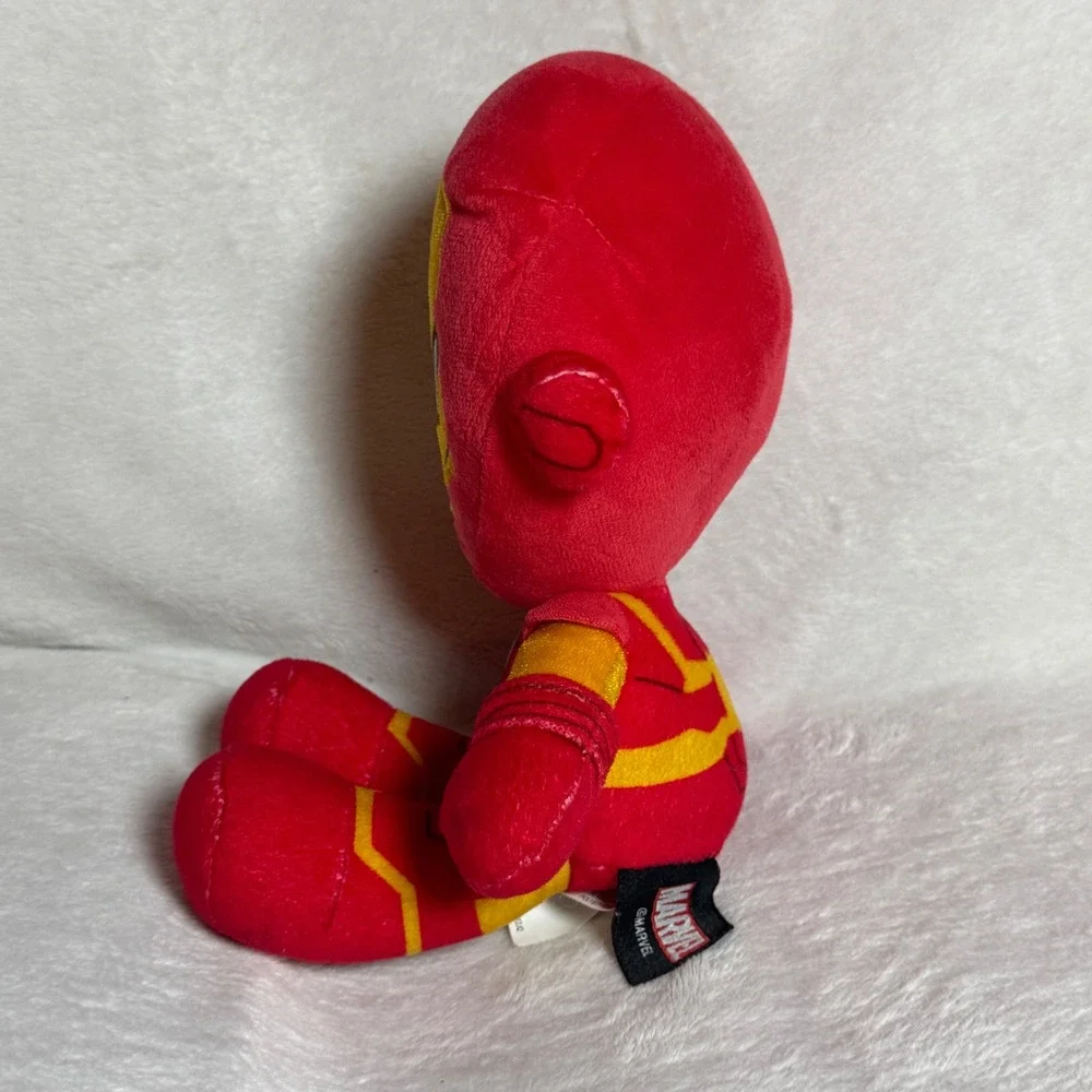 Marvel Plush Red Iron Man Mattel 9-Inch 2021 Avengers Brand Rare Stuffed Toy